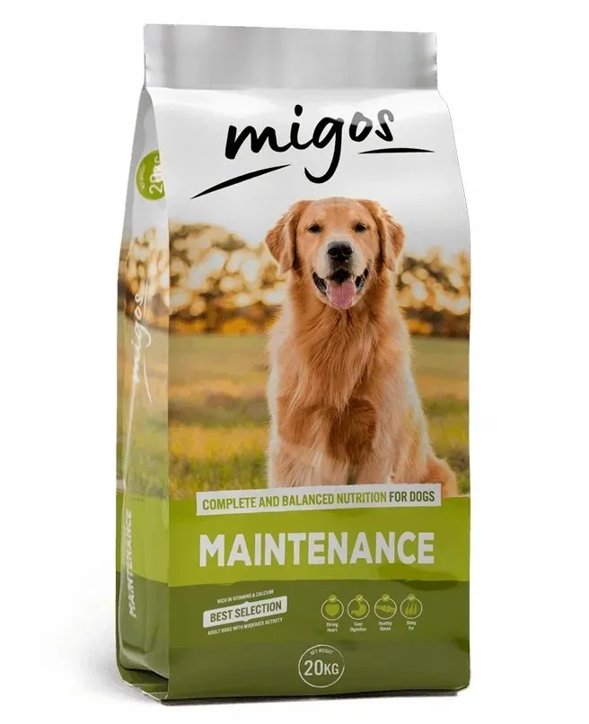 MIGOS Maintenance 20 kg für Hunde mit wenig Aktivität