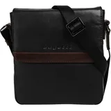 Bugatti Corso DeLuxe Umhängetasche Leder 21 cm schwarz