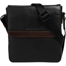 Bugatti Corso DeLuxe Umhängetasche Leder 21 cm schwarz