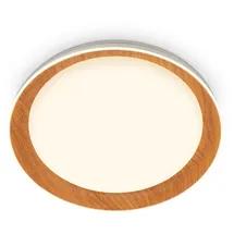 Briloner Ijus 1 LED quadratisch Holz 43 x 8 cm