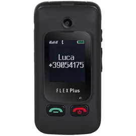 Trevi FLEX PLUS 55 6,1 cm (2.4") Schwarz Seniorentelefon