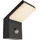 Deko-Light Wandaufbauleuchte LED 18 W 1650 lm IP54 Bewegungsmelder dunkelgrau