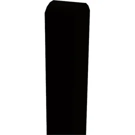 Plus Zaunpfosten 9 x 208 cm Schwarz/Holz