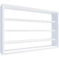 VCM Osado Wandregal 60 x 10 x 40 cm Weiß