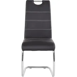 Hela Freischwinger »Flora, Esszimmerstühle« (Set) Stk.Schwingstuhl Set: 1,2 oder 4 Stück, hoher Sitzkomfort HELA + Chrom