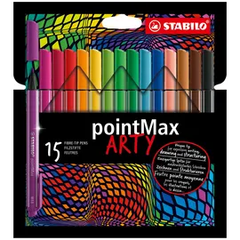Stabilo pointMax ARTY 15er Pack - mit 15 verschiedenen Farben