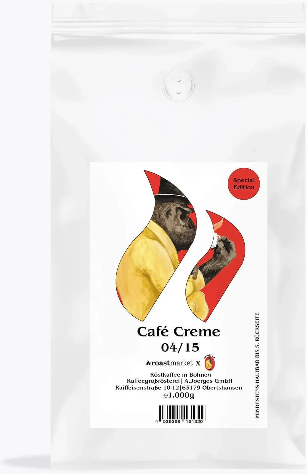 Gorilla Café Creme 04/15 Special Edition 1kg