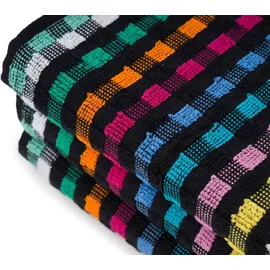 Gözze Allzweck-Frottier-Grubentuch mit Aufhängeschlaufe multicolor 50x100 cm, 3er-Pack