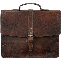 Pride and Soul Businesstasche »Jayden« braun, 37x32x7 cm