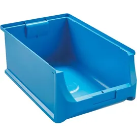 elc logistik-center Sichtbox Kunststoff 500x310x200 mm blau