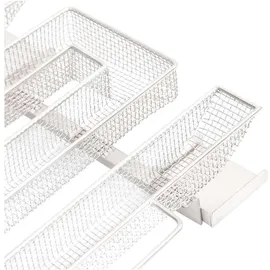 vidaXL Räucherofen silber