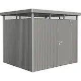 2,57 x 2,17 m quarzgrau-metallic Einzeltür