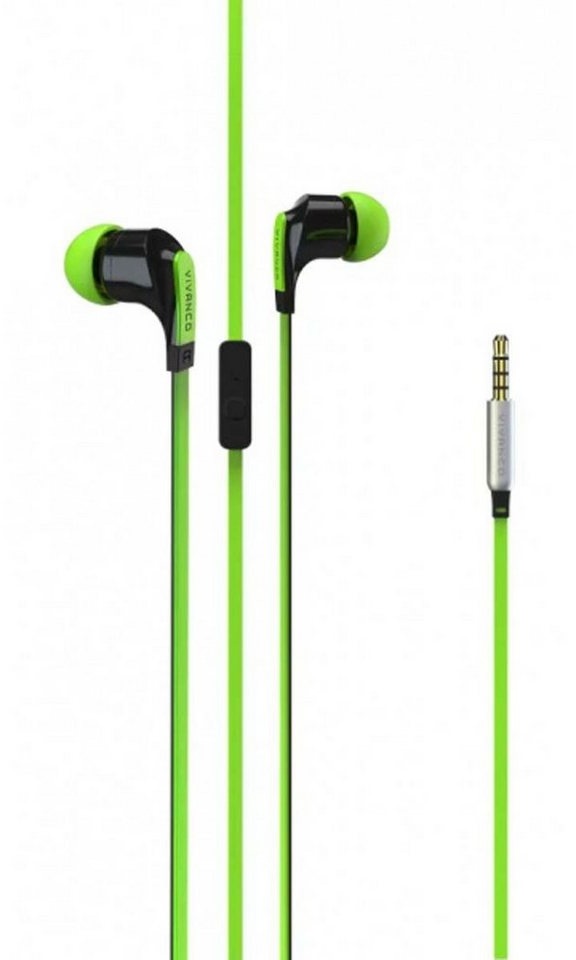 Vivanco Smartphone-Headset (Silikon Schutzhülle für Apple) grün