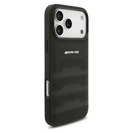 Mercedes-Benz iPhone 17 Pro Max Leder Case schwarz