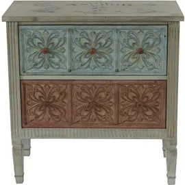 Mendler Aveiro 80 x 79 x 40 cm Mehrfarbig