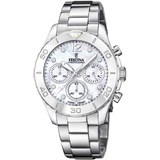 Festina Damen. Analog Quarz Uhr mit Edelstahl Armband F20603/1