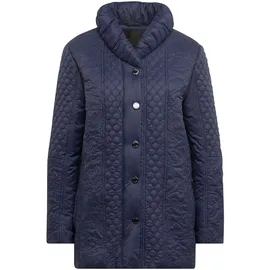 GOLDNER Jacke mit attraktivem Stepp-Mustermix Blau 42