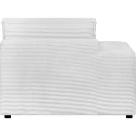 OTTO home Ottomane OTTO HOME "Enid", beige (creme), B:130cm H:75cm, 100% Polyester, Sofas, Ottomane, einzeln stellbar oder als Teil eines Modulsofas, fester Sitzkomfort