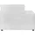 OTTO home Ottomane OTTO HOME "Enid", beige (creme), B:130cm H:75cm, 100% Polyester, Sofas, Ottomane, einzeln stellbar oder als Teil eines Modulsofas, fester Sitzkomfort