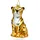 SIKORA Tiger besondere Weihnachtskugel Glas Christbaumschmuck Deko Figur Weihnachten Anhänger Ornament - Trend Line - BS463