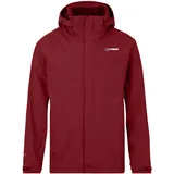 Berghaus Herren Hillwalker Übergangsjacke Hardshell Gore-Tex Wasserdichte Jacke, Rot, L