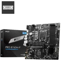 MSI B760M-P mATX Mainboard Sockel 1700, HDMI/DP/VGA