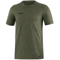 Jako T-Shirt Premium Basics khaki meliert, S