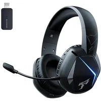 Somic 2.4G Wireless-Gaming-Headset für PS4, PS5, PC mit abnehmbarem