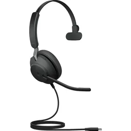 JABRA Evolve2 40 SE UC Mono USB-C mit Verlängerungskabel