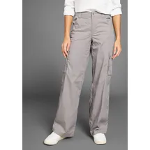 KangaROOS Cargohose Wide-Leg grau 34