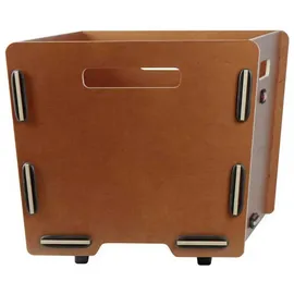 KLICKfix Radkiste Cargo Korb mit Clip braun