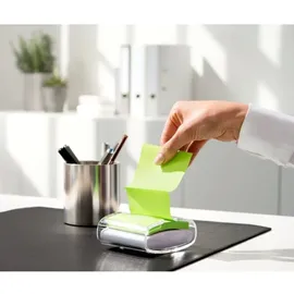 Post-it Super Sticky Z-Notes Bora Bora + Bangkok-Collection Haftnotizen-Set extrastark farbsortiert 12 Blöcke + GRATIS Spender