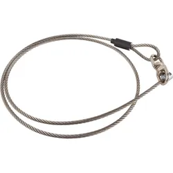 TOPEAK Edelstahlkabel 4mm STAINLESS STEEL CABLE 110cm