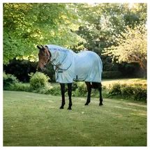 Horseware Amigo Fliegendecke 130 cm Blau/Silber