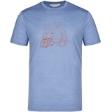 Icebreaker Herren Tech Lite III Van Camp T-Shirt blau