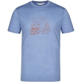 Icebreaker Herren Tech Lite III Van Camp T-Shirt blau