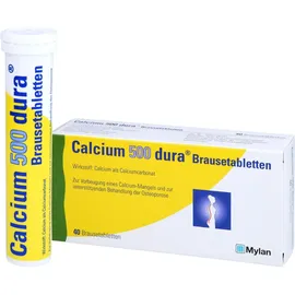 MYLAN DURA GMBH Calcium 500 dura Brausetabletten 40 St.
