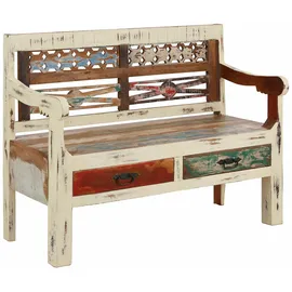 OTTO home Sitzbank Goa Bunt 120 x 90 x 50 cm