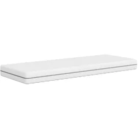 vidaXL Matratze Schaumstoff Mittelweich 90x200 cm