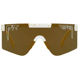 Pit Viper The Bel Air Original Narrow HDPV Polarized Gold/White Splatter