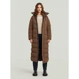 G-Star Whistler Long Puffer - potting soil, - Damen, - XXS