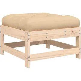 vidaXL Garten-Lounge-Set 6-tlg. braun/beige