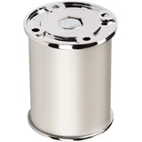 Sotech Möbelfuß rado (Höhe 50 mm, ø 50 mm, Aluminium / chrom poliert) Sofafuß höhenverstellbar