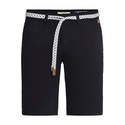 Chinoshorts BLEND "Chinoshorts BHRagna", Herren, Gr. L, N-Gr, schwarz, Obermaterial: 100% Baumwolle CO., Hosen Chinoshorts