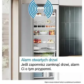 Bosch Serie 4 KGN39VIEB Kühl-Gefrierkombination (368 l, 2030 mm hoch, Edelstahl)