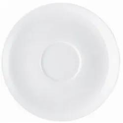 Arzberg Form 1382 Weiss Tee-/ Café au Lait Untertasse 15cm