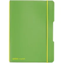 Herlitz 11361540 Notizheft A5, LIN , 80 g/qm) 40 Blatt, hellgrün,
