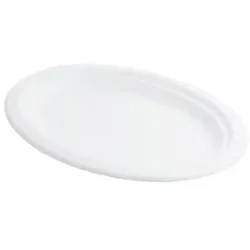 Ekoe Plastic Free Solutions Ekoe Partyteller aus ovalem Zuckerrohr
