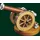 Erzgebirgische Volkskunst Richard Glässer GmbH Räuchermännchen Historische Kanone 12 cm mehrfarbig