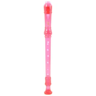 Yamaha Recorder - Soprano Recorder, German fingering, Translucent Pink